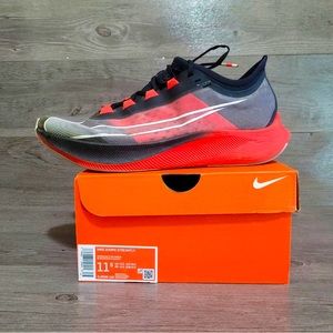 Nike Air Zoom Fly NYC Marathon Black Bright Crimson CT1514-001 Men's Size 11.5 b